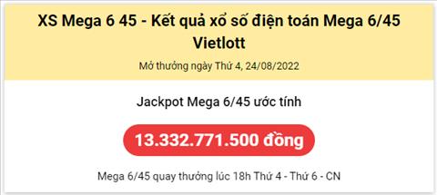 Thong ke Vietlott 24082022 - Phan tich Xo so Mega 645 24-08 Thu 4 hinh anh